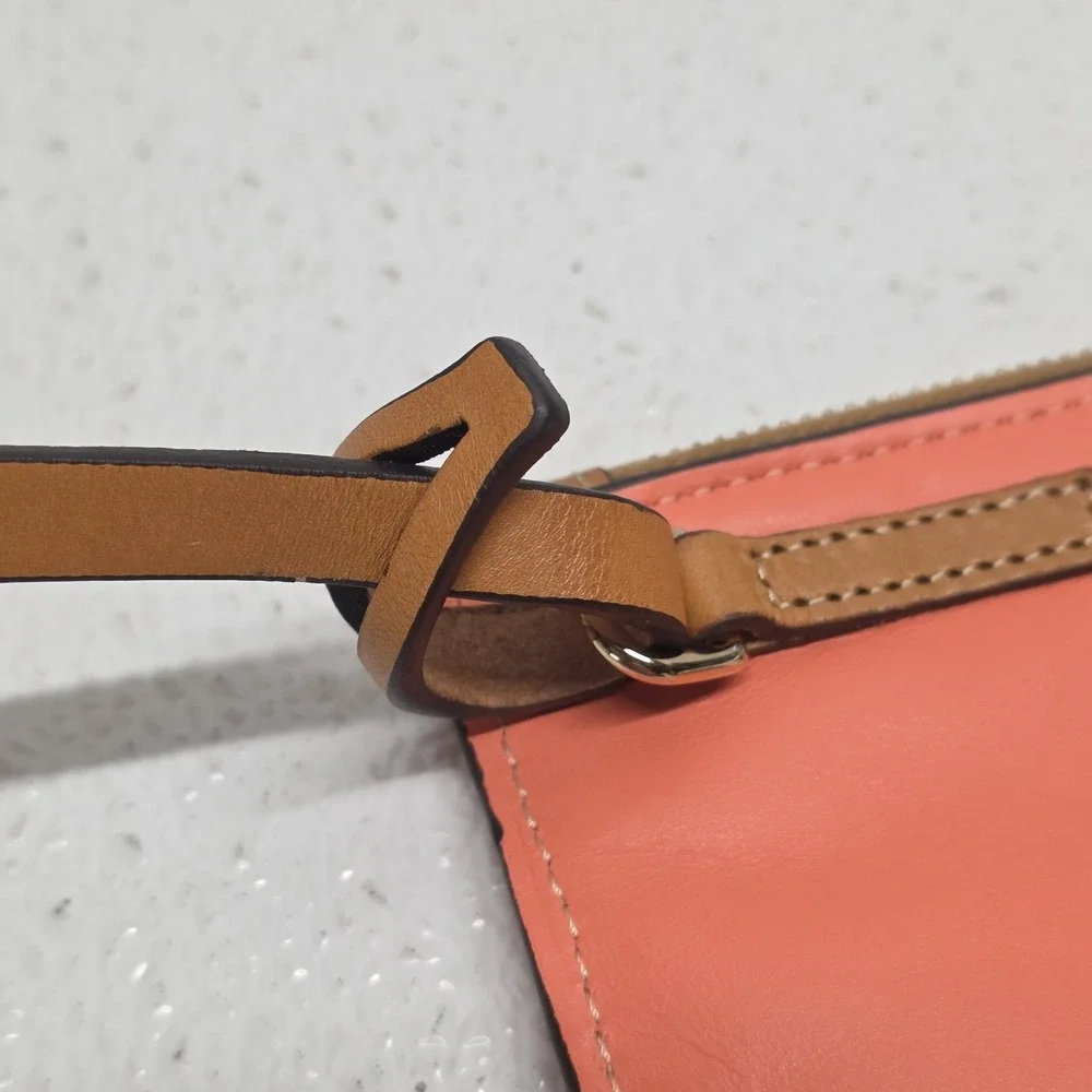 Dooney & Bourke Coral Pink Wristlet Pouch